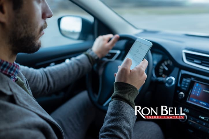 Recovering in a Texting While Driving Accident