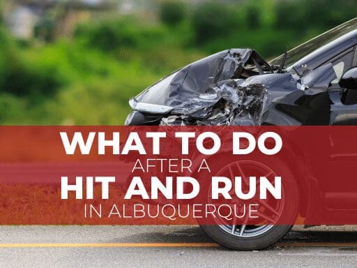 What to do after a hit and run in Albuquerque
